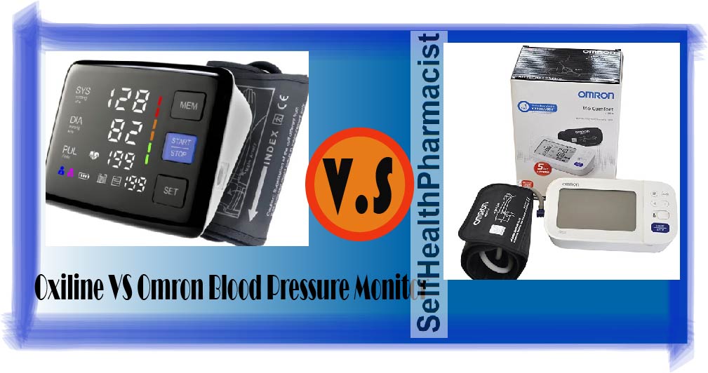 Oxiline VS Omron Blood Pressure Monitor