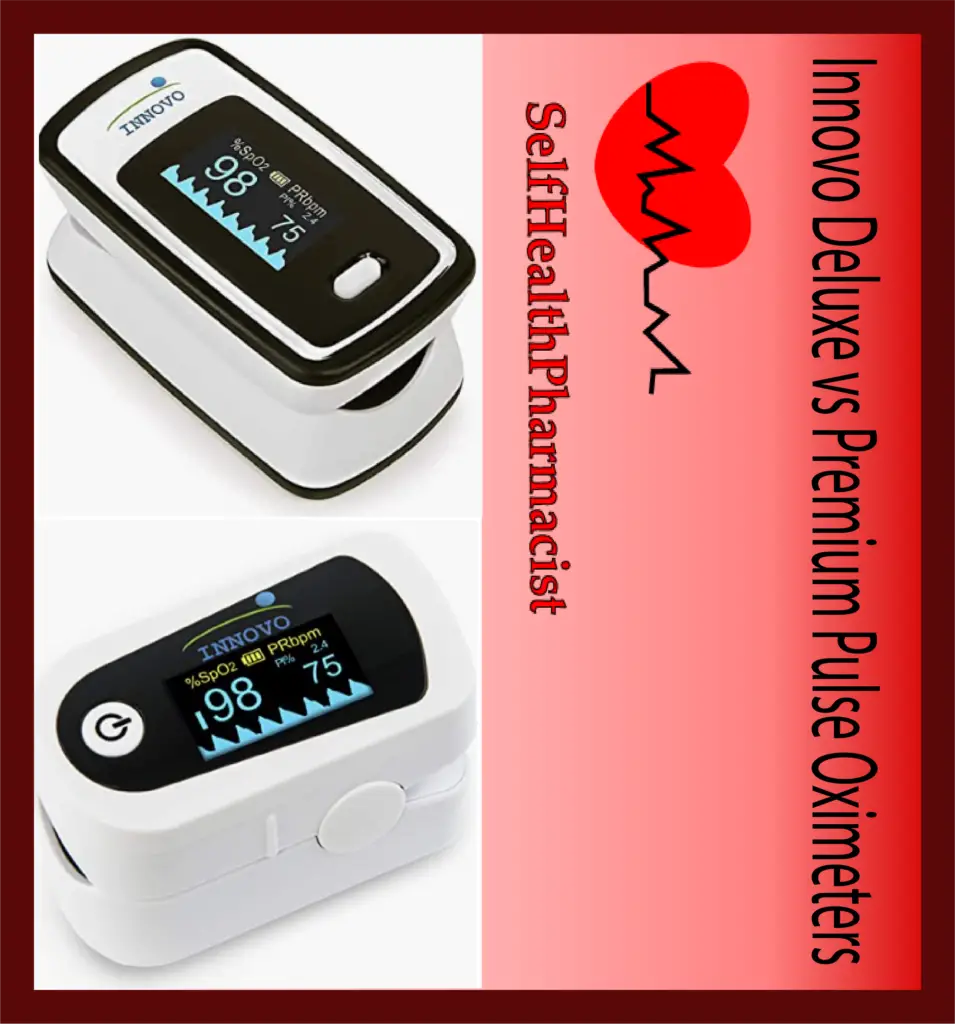 Innovo Deluxe vs Premium Pulse Oximeters