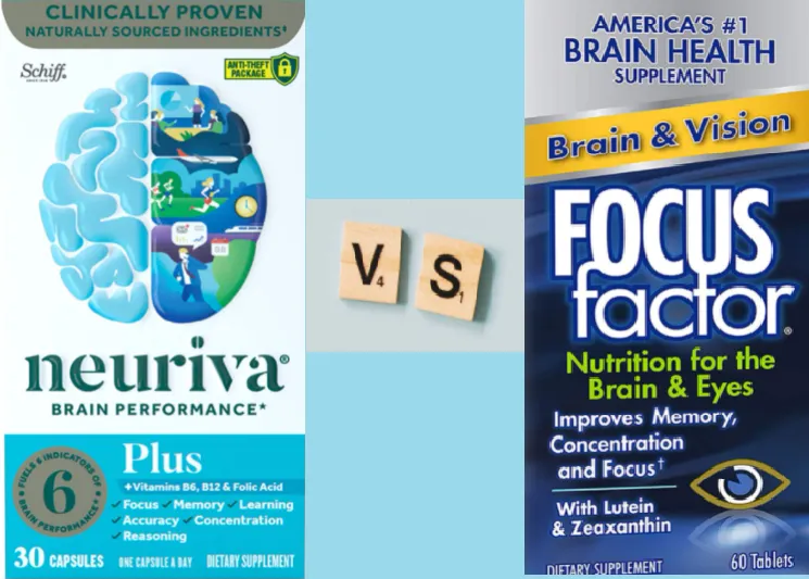 Neuriva Plus vs Focus Factor