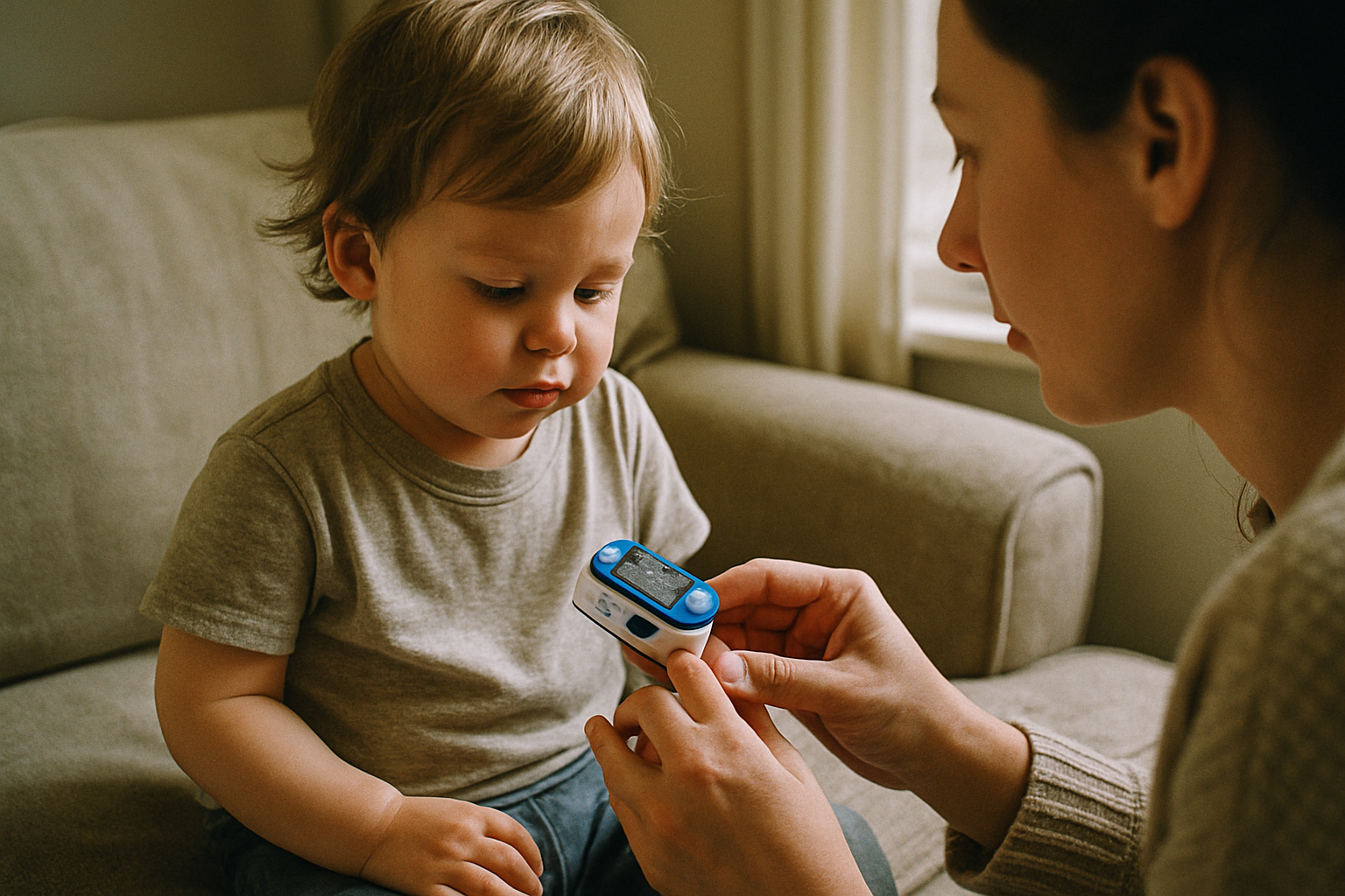 When a Pulse Oximeter Is Actually Useful for a Toddler at Home